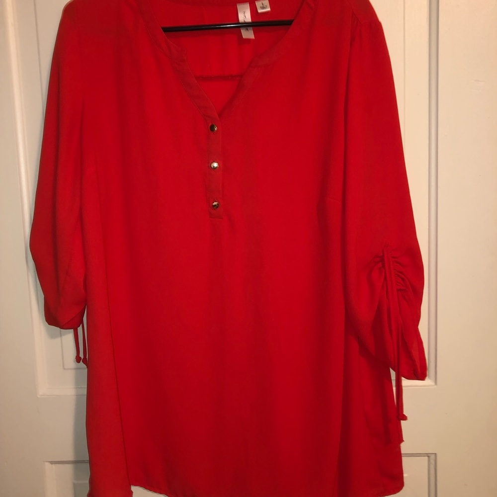 Polyester blouse